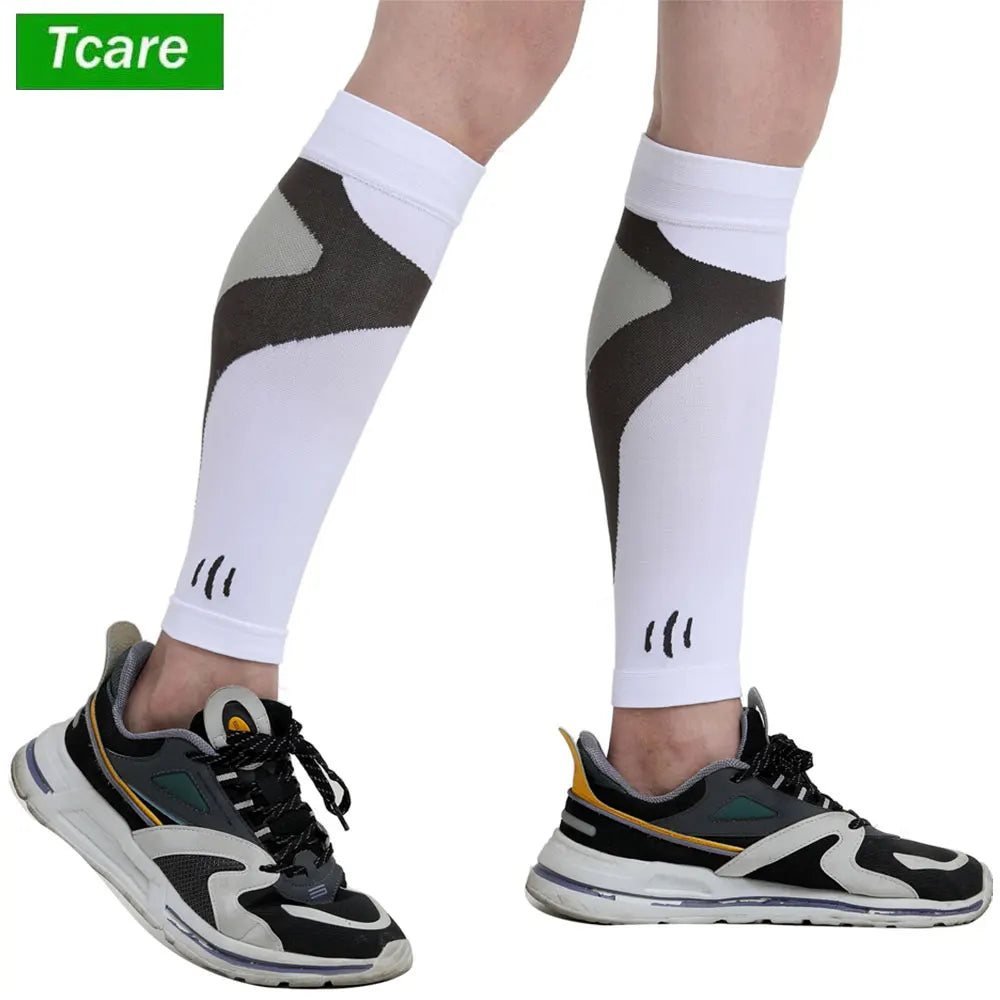 Povei Calf Compression Sleeves - Support for Shin Splints, Varicose Veins, Pain Relief