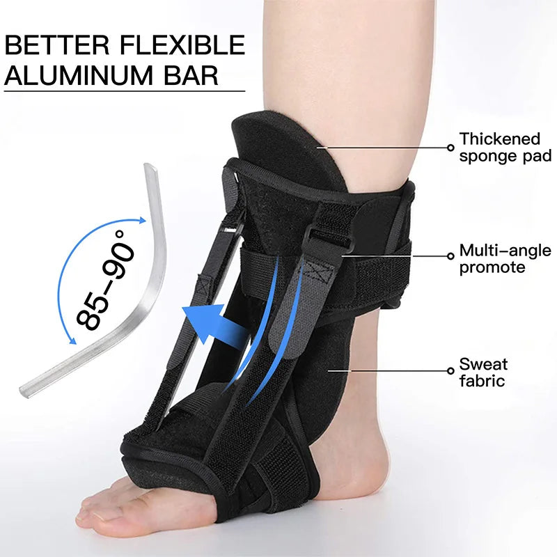 Povei Plantar Fasciitis Night Splint for Foot Care & Achilles Tendonitis