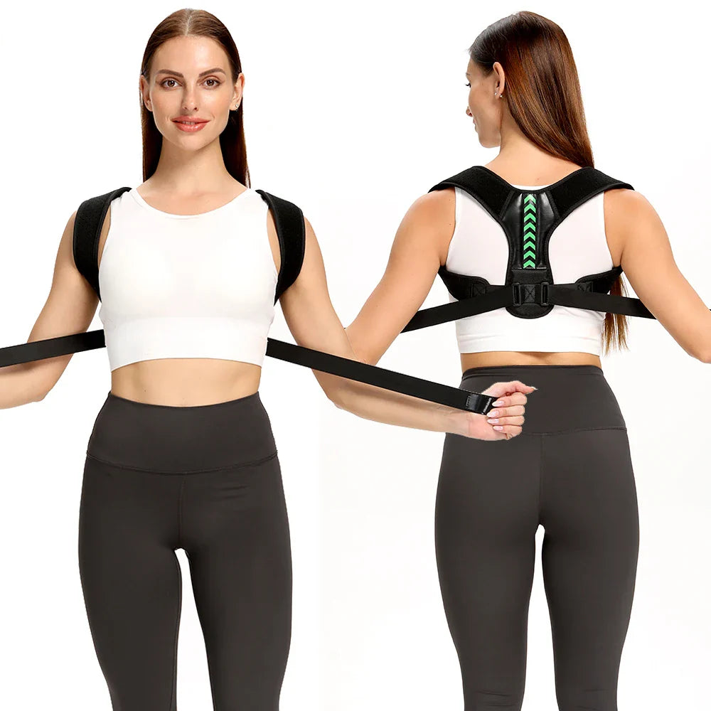 Povei Back Posture Corrector Brace Support for Clavicle Spine LumbarAlignment