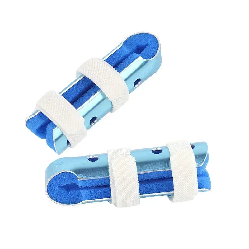 Povei Aluminum Finger Splint Brace for Broken Finger, Sprain, Fracture - Pain Relief & Joint Immobilization