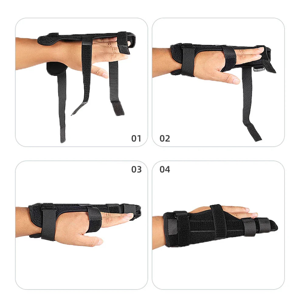 Povei Compression Finger Holder Brace for Arthritis Pain Relief