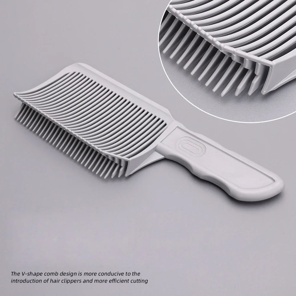 Povei Fade Combs: Professional Triangular Deep Tooth Hairdressing Comb