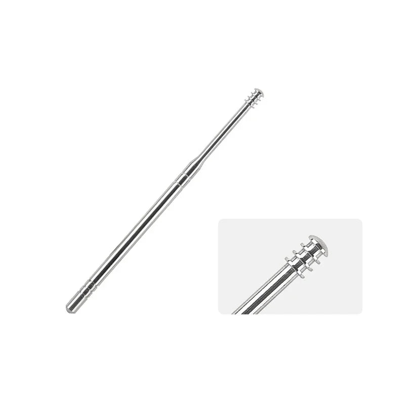 Povei Ear Wax Pickers Set: Stainless Steel Earpick Wax Remover Kit for Ear Care