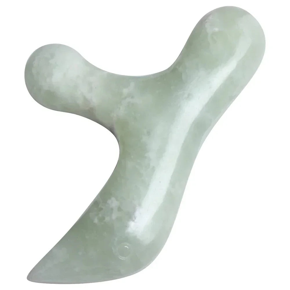 Povei Jade Therapy Massage Tool for Head, Neck, Hand, Waist, Calf, Leg, and Foot Massage