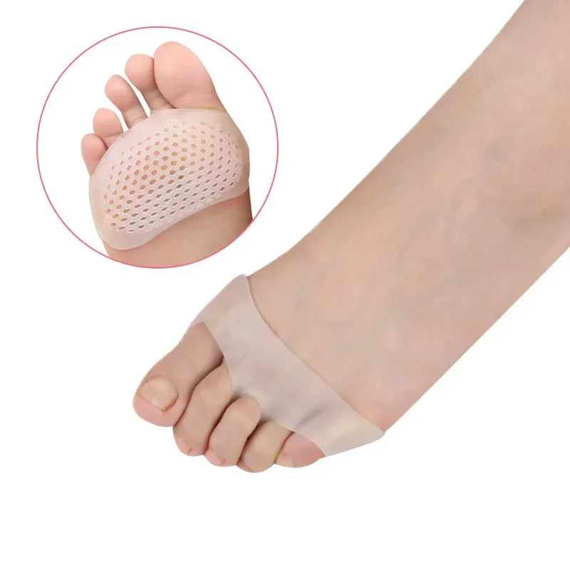 Silicone Metatarsal Pads Toe Separator Pain Relief by Povei