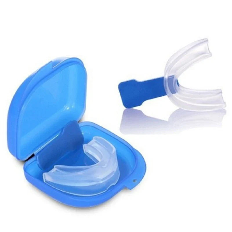 Povei Anti Snore Mouthpiece Apnea Guard Bruxism Tray - Sleep Aid Mouthguard