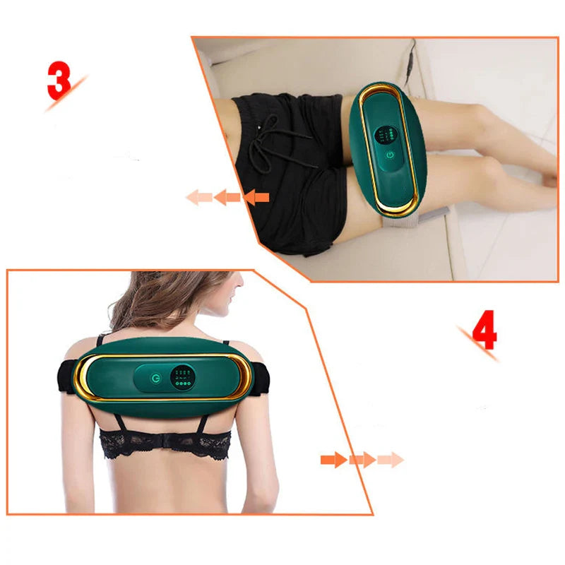 Povei Cellulite Massager Slimming Body Belt - Electric Abdominal Massage