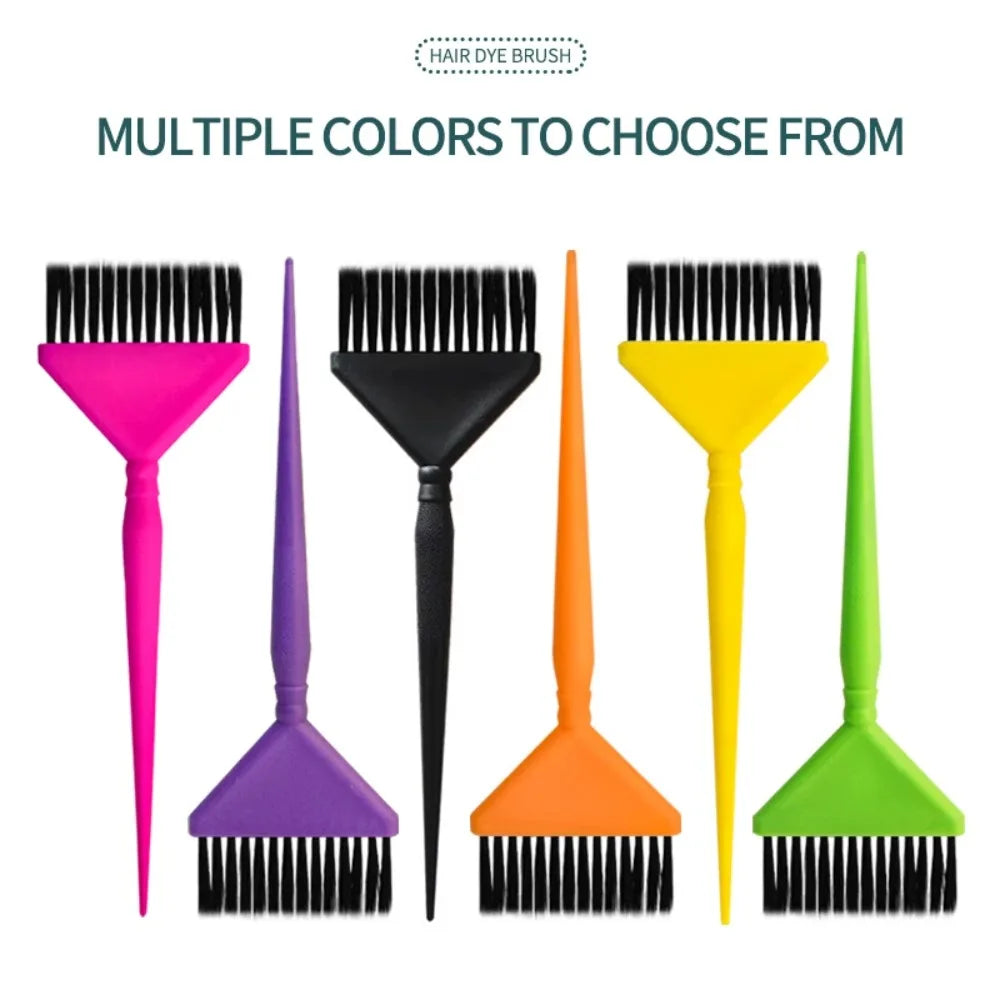 Povei Hair Coloring Tools Set - Salon Quality Dye Brushes, Combs, and Applicator