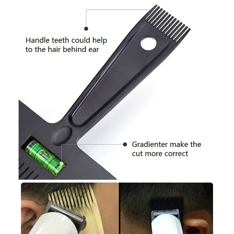 Povei Retro Oil Comb Hair Cutting Comb Horizontal Long Wide Hair Comb