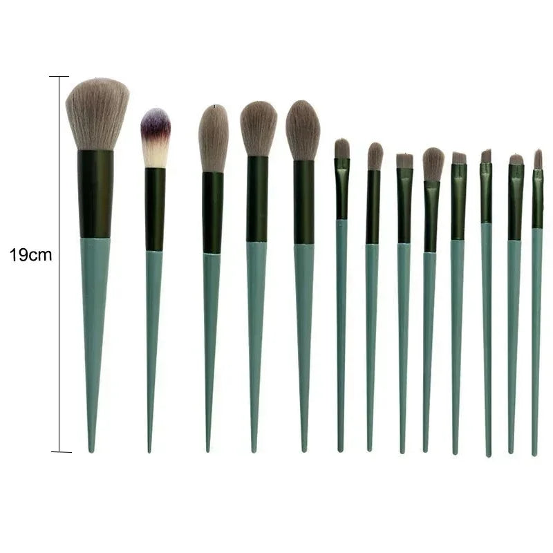 Povei 13-Piece Makeup Brushes Set for Flawless Beauty Application