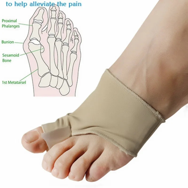 Povei Toe Corrector Orthotics: Bunion Straightener & Foot Bone Adjuster