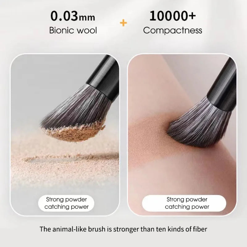 Povei Concealer Brush for Dark Circles & Foundation Makeup Application