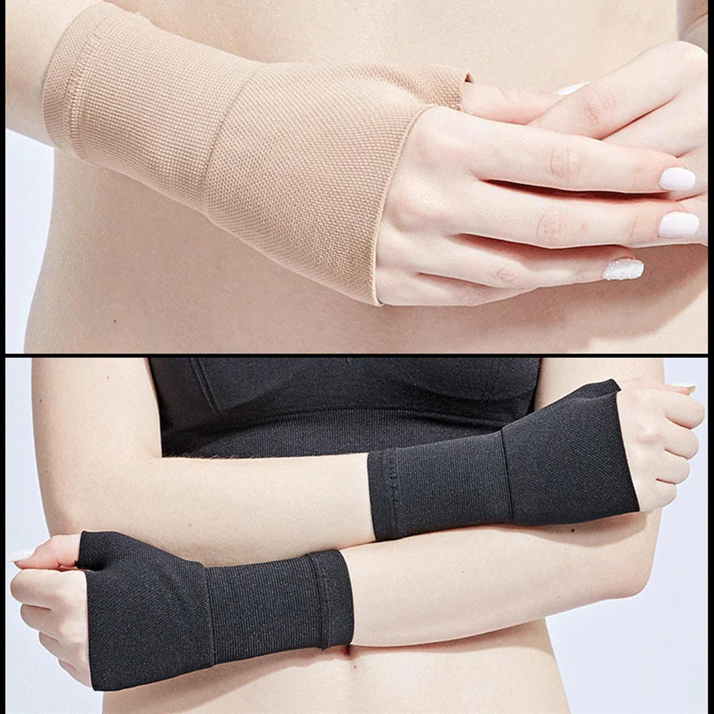 Povei Compression Wrist Sleeve for Carpal Tunnel and Arthritis