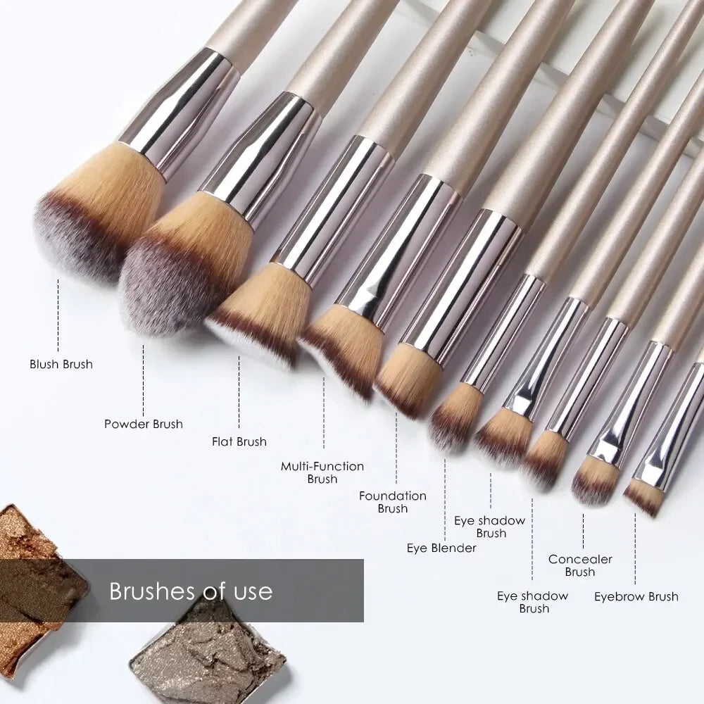 Povei Beauty Makeup Brush Set for Flawless Application