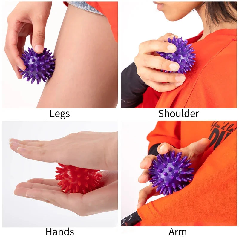 Povei Hedgehog Massage Balls for Plantar Fasciitis and Muscle Soreness