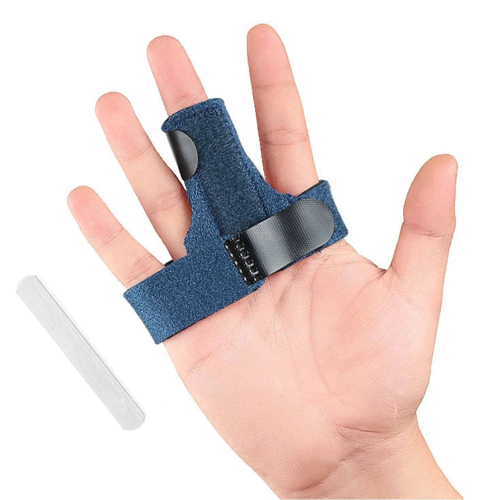 Povei Adjustable Finger Corrector Splint for Pain Relief and Arthritis Support