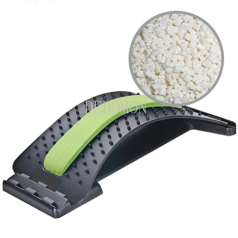 Povei Adjustable Back Massager Stretcher for Pain Relief and Relaxation