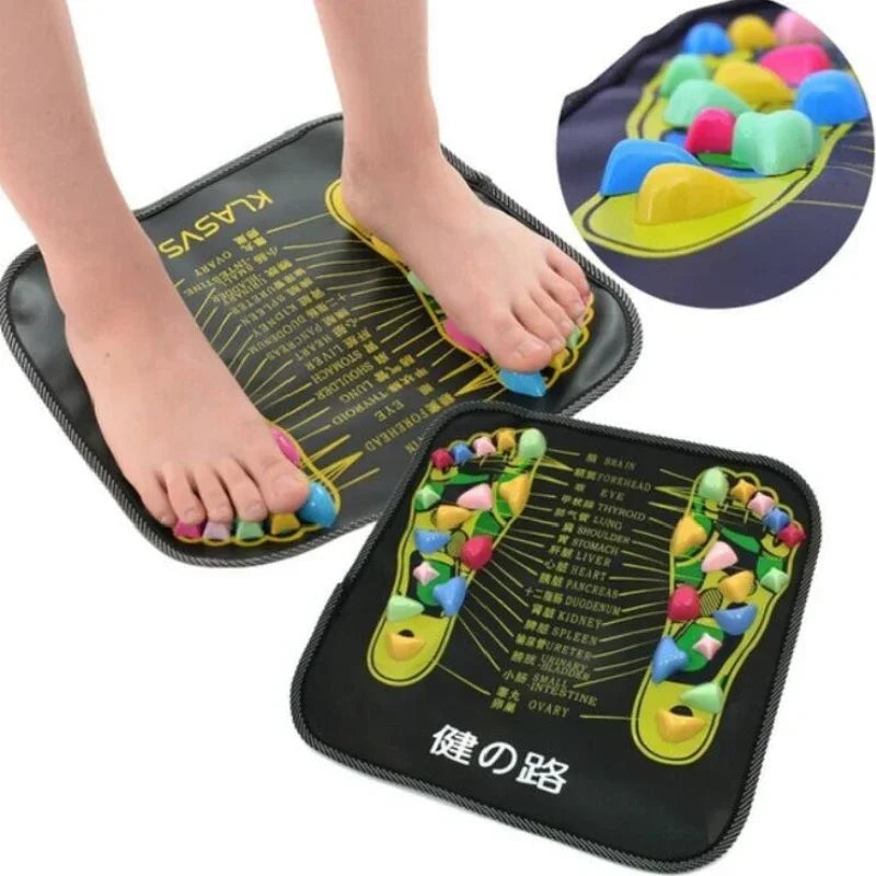 Povei Foot Massager Cushion: Pain Relief & Improved Circulation through Acupoint Stimulation