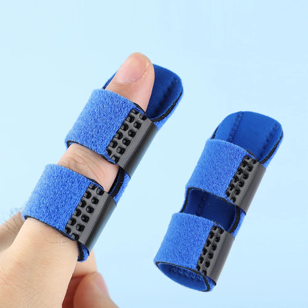 Povei Adjustable Finger Corrector Support Splint for Fracture Protection