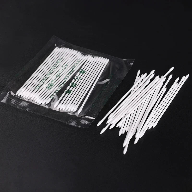 Povei Disposable Cleaning Cotton Swabs for Electronics and Keyboards