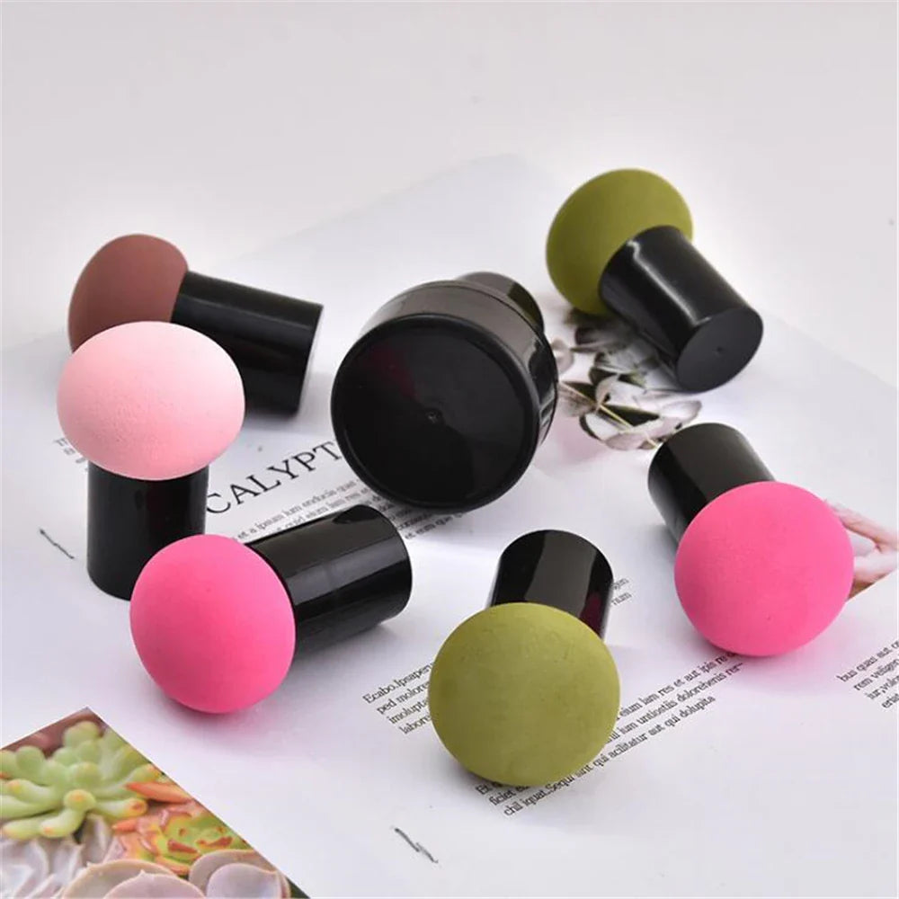 Povei Mushroom Head Makeup Sponge Blender in Box - Beauty Tools