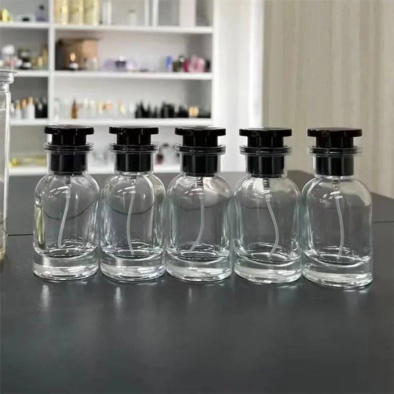 Povei 30ml Glass Perfume Atomizer Bottle for Travel and Samples