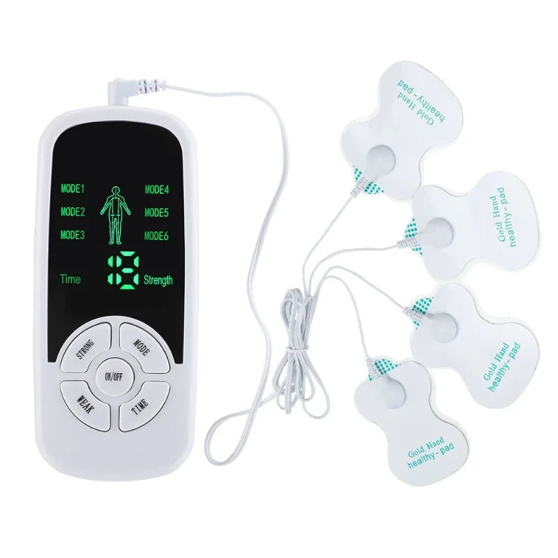 Povei EMS Muscle Stimulator Tens Unit Physiotherapy Massager