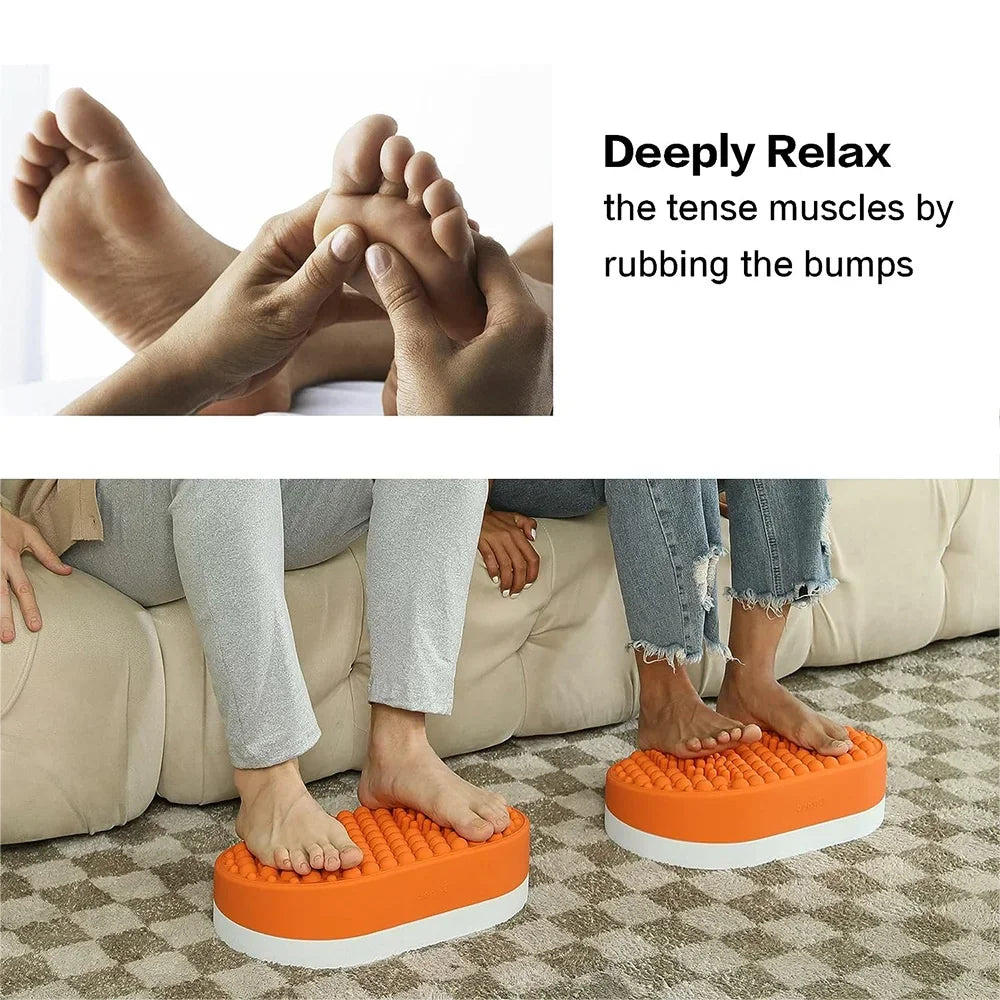 Povei Foot Massager Foot Rest: Plantar Fasciitis Relief & Anti-Fatigue Fidget Toy