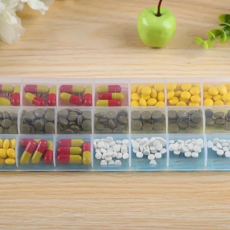 Povei Candy & Pill Dispensers: 7-Day Medication Storage Boxes & Containers