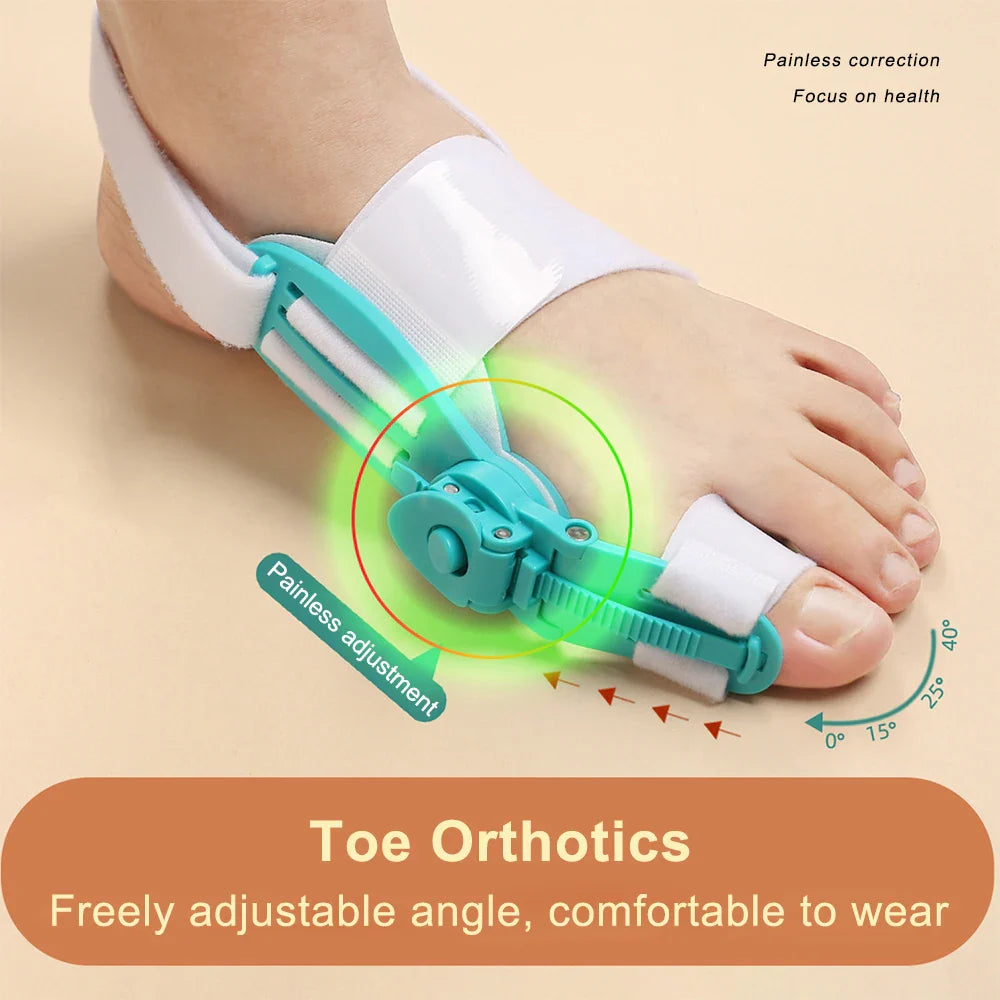 Povei Bunion Corrector Toe Separator for Hallux Valgus Correction