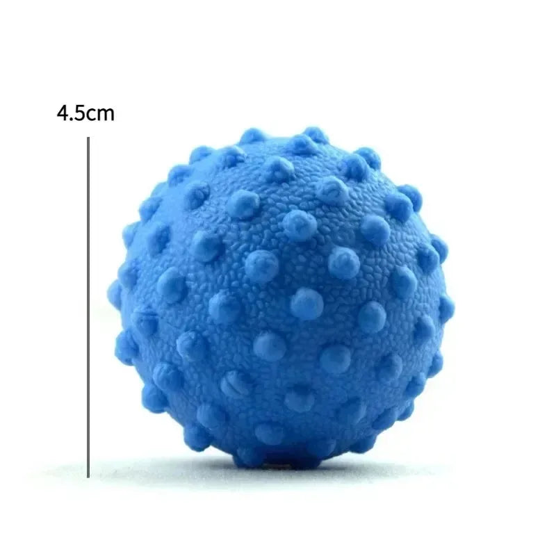 Povei Spiky Massage Ball Trigger Point Relief Plantar Fasciitis Hedgehog 4.5cm