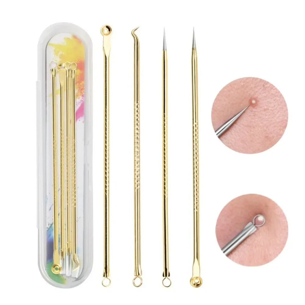 Povei Acne Blackhead Remover Set Skin Care Women Beauty Treatment Pore Cleanser