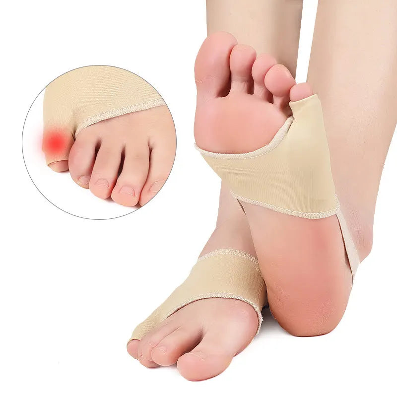 Povei Bunion Corrector Toe Separator Hallux Valgus Orthotics Pedicure Sock