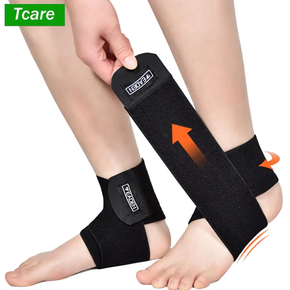 Povei Ankle Compression Sleeve for Sprained Ankle, Achilles Tendon, and Injury Recovery