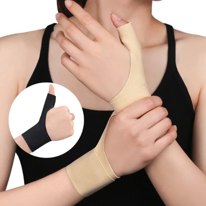 Povei Thumb Sleeves Wrist Support with High Elasticity and Breathable Fabric