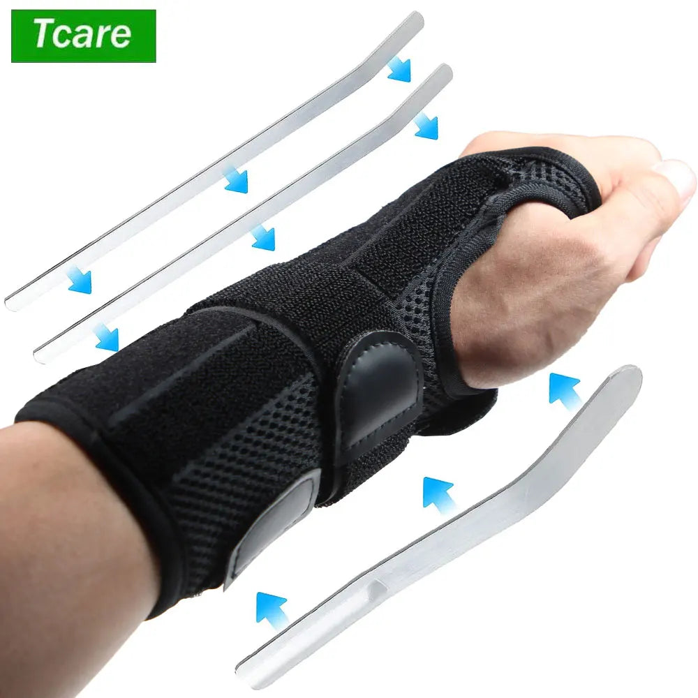 Povei Adjustable Night Wrist Brace for Carpal Tunnel Relief and Support