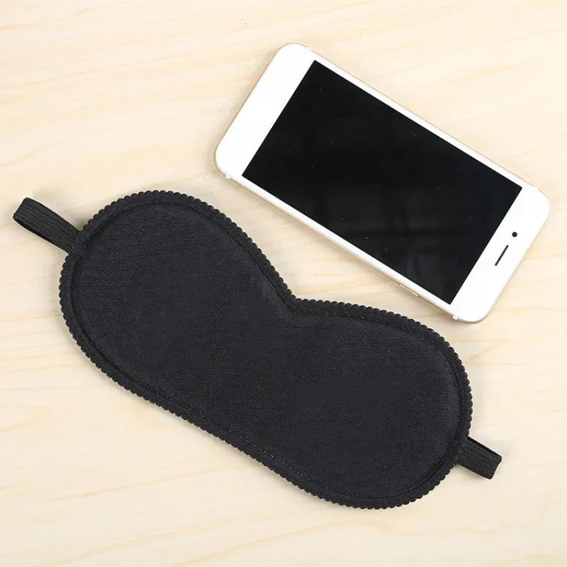 Povei Black Eye Mask for Sleeping - Emotion Sleep Mask