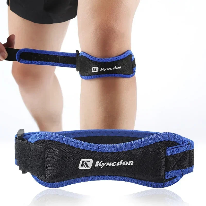 Povei Adjustable Knee Pad Band for Pain Relief and Support in Sports