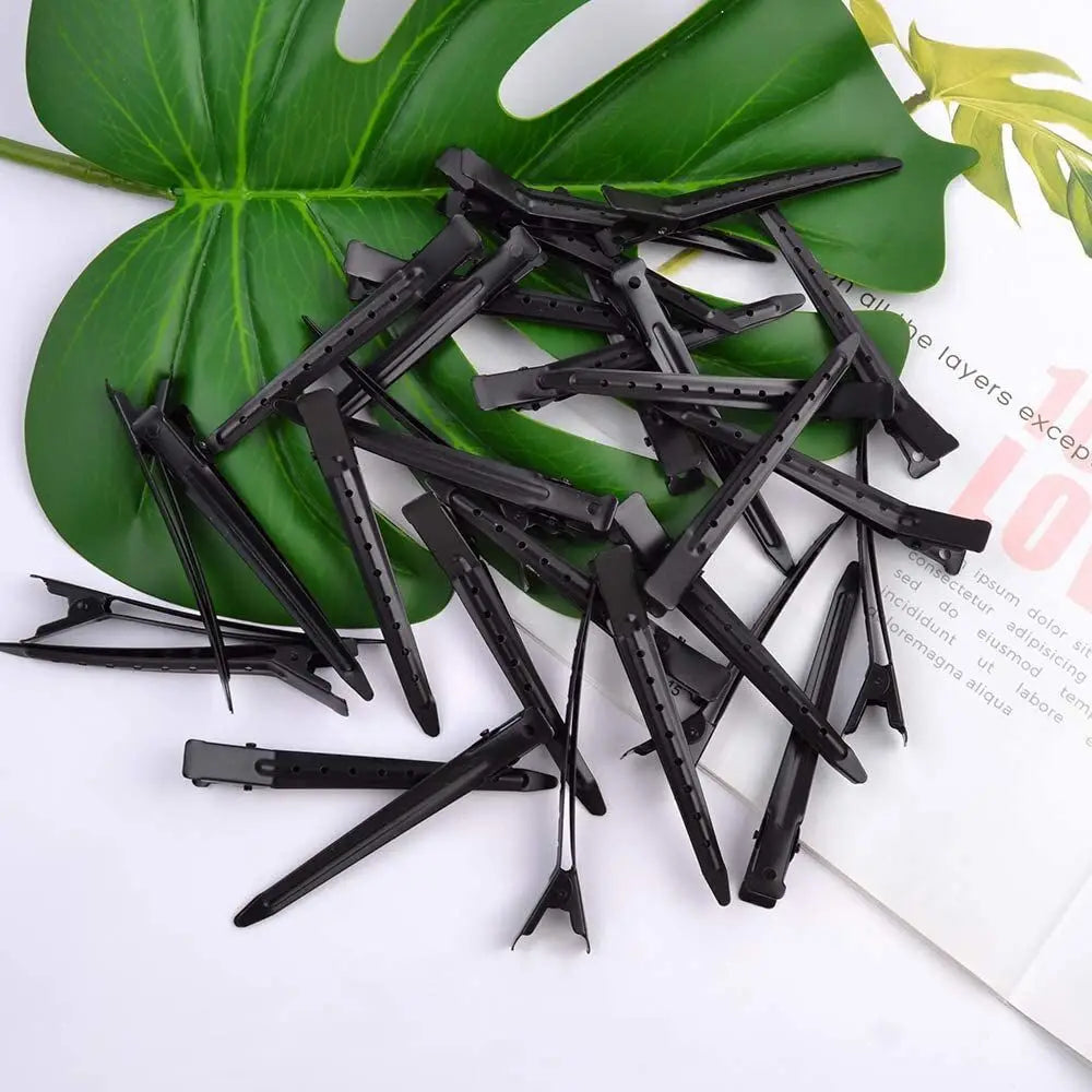 Povei Black Hair Care Metal Hairpins Hair Clip Styling Tools