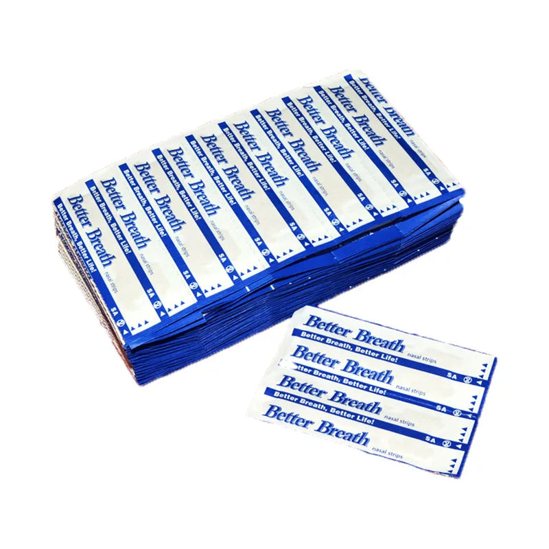 Povei Breathe Right Nasal Strips Stop Snoring Anti Snoring Strips for Better Breathing