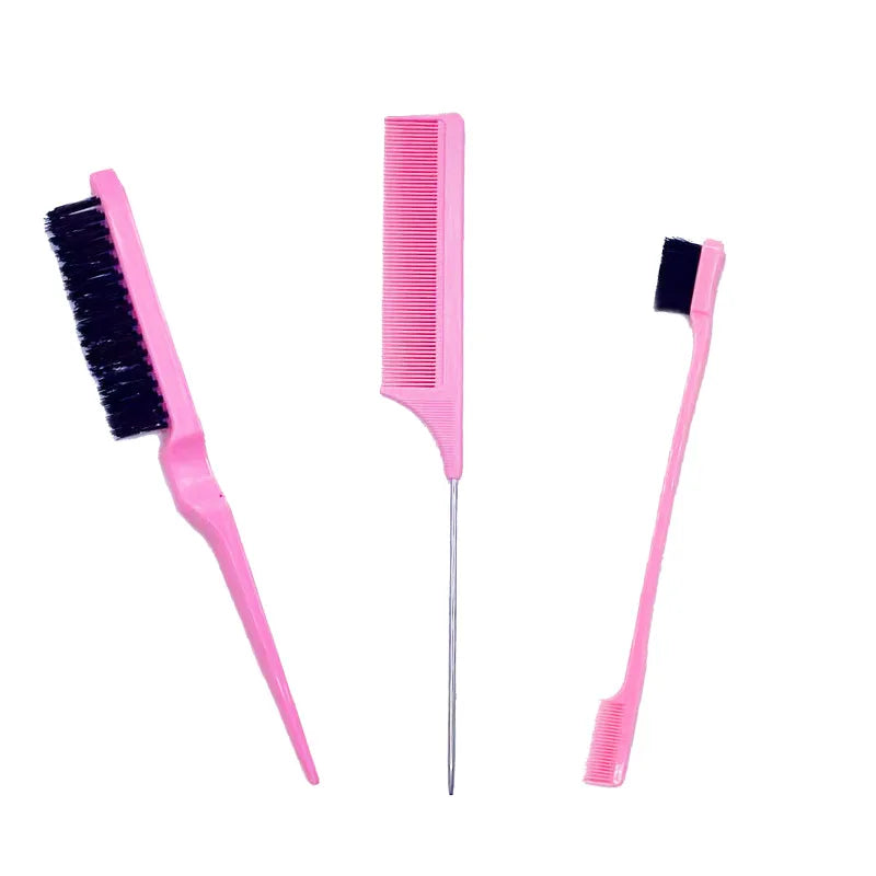 Povei Double Sided Edge Control Styling Comb Set