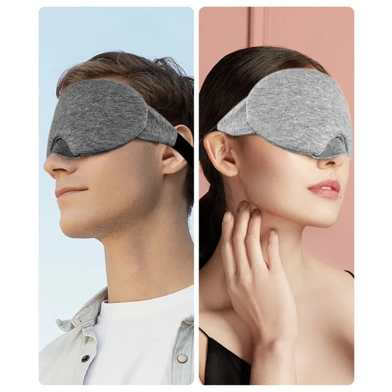 Povei 3D Soft Eye Mask Sleep Aid for Blocking Light and Enhancing Sleep Quality.