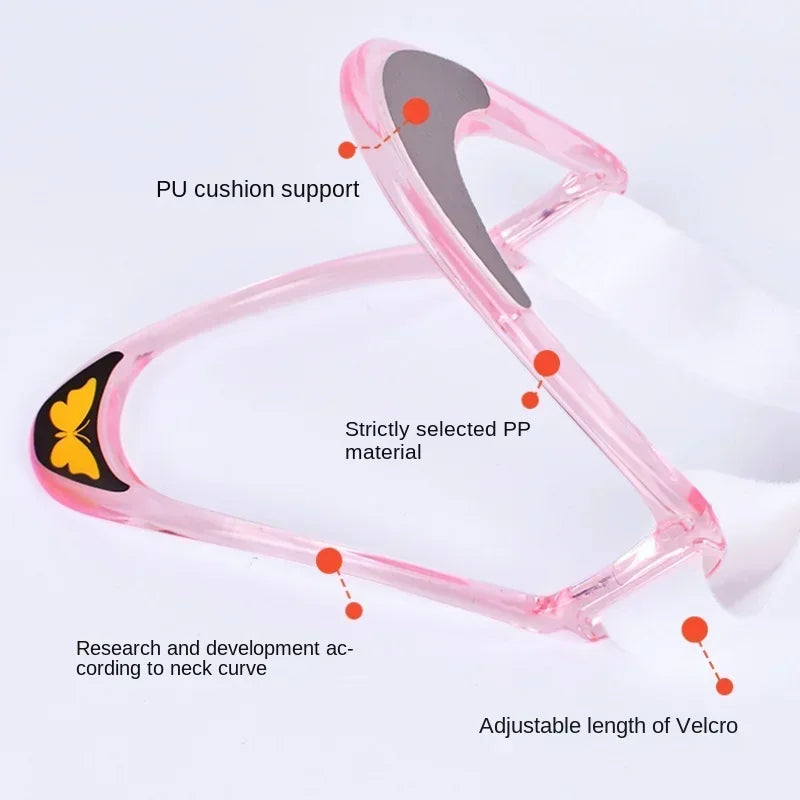 Povei Cervical Traction Device Neck Support Stretcher Spine Posture Corrector