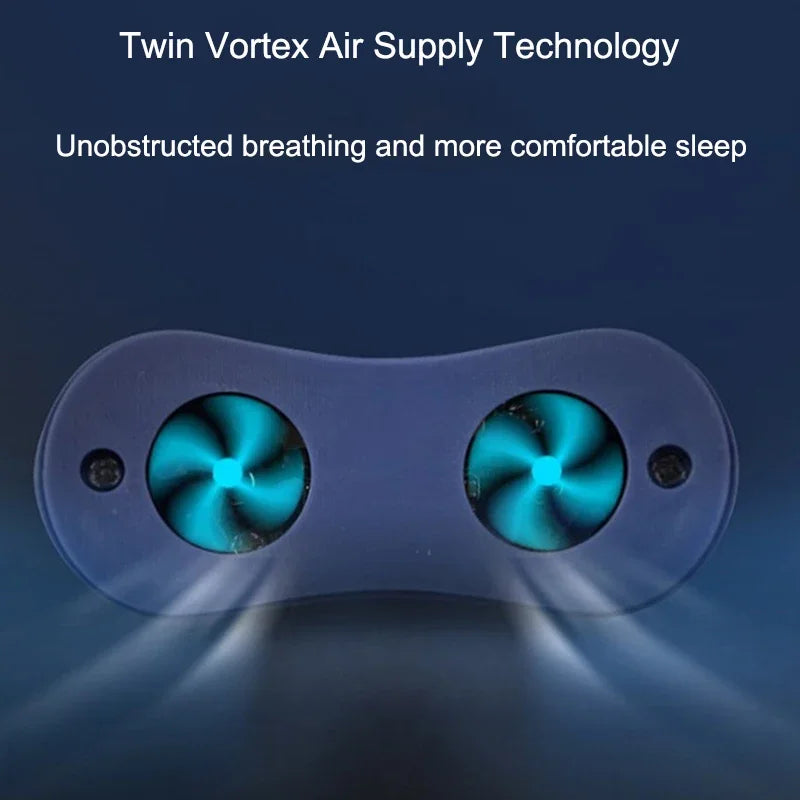 Povei Electric Anti Snore Stopper Nose Clip Sleep Aid Snoring Ventilator