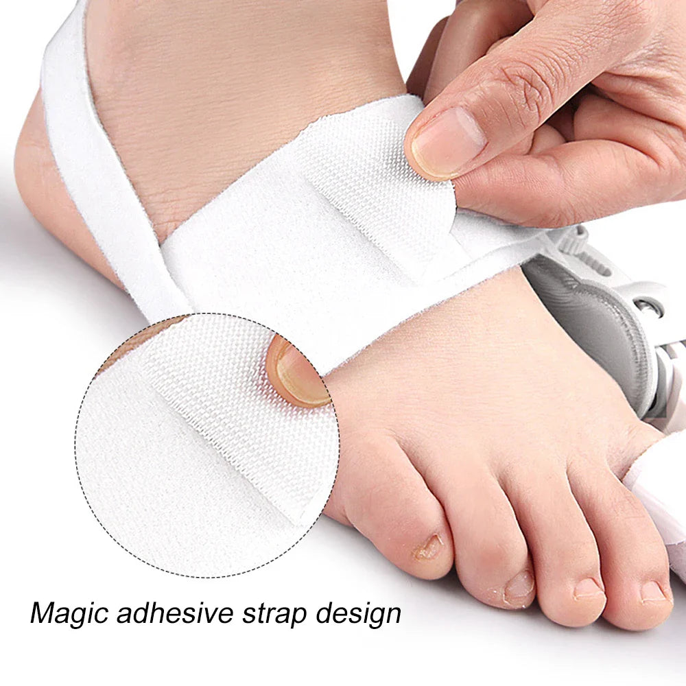 Povei Bunion Corrector Orthopedic Toe Straightener Splint with Separator for Bunion Relief