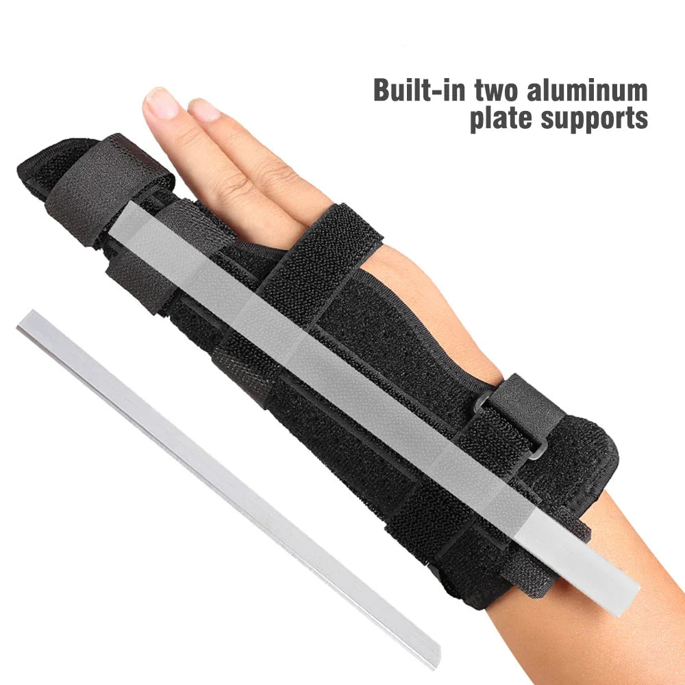 Povei Adjustable Finger Support Splint for Hands Rehabilitation Joint Arthritis