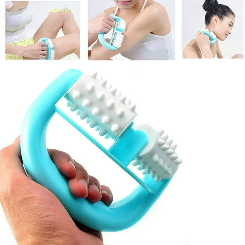 Povei Anti Cellulite Roller Beauty Massager - Handheld Health Care Massage