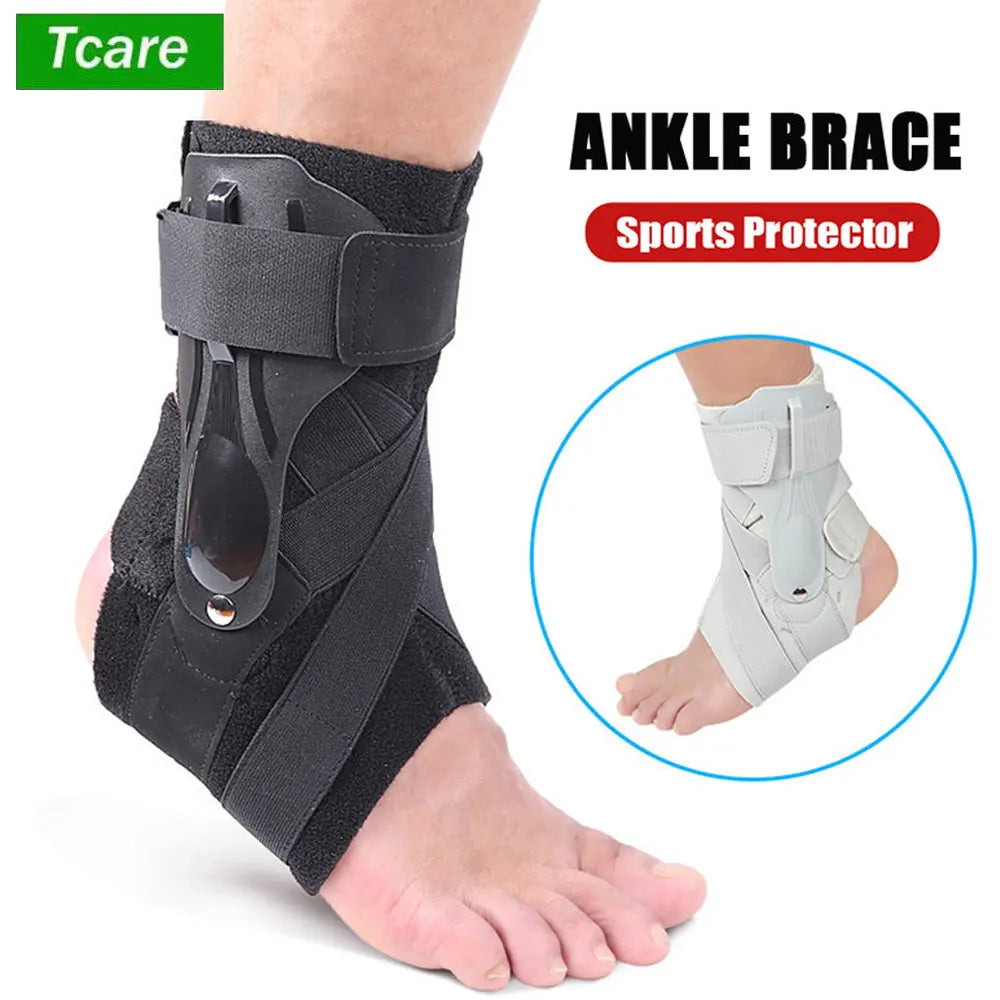 Povei Ankle Support Strap Brace for Sprains & Plantar Fasciitis