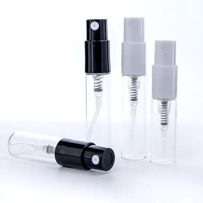 Povei Clear Mini Perfume Glass Bottle Set