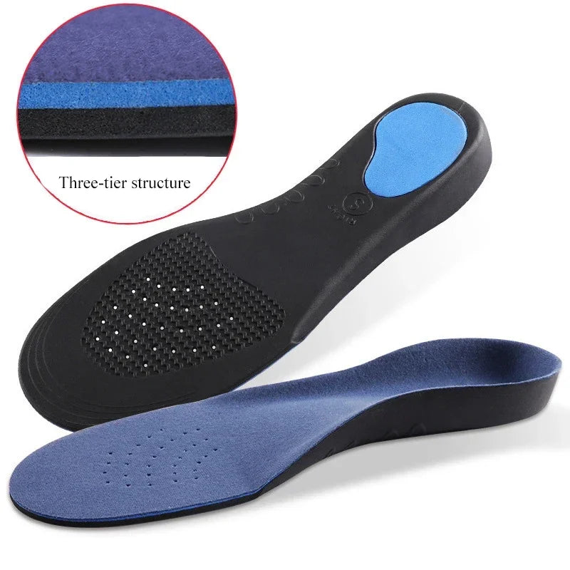 Orthotic Gel High Arch Support Insoles with 3D Arch Support - Povei Brand